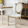 thumbnail image 7 of Polar Aurora Vintage French Dining Chairs, Beige (Set of 6), 7 of 7