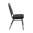 thumbnail image 6 of Regency Cain Small 30 in. Square X-Base Breakroom Table- Maple & 4 Restaurant Stack Chairs- Black, 6 of 8
