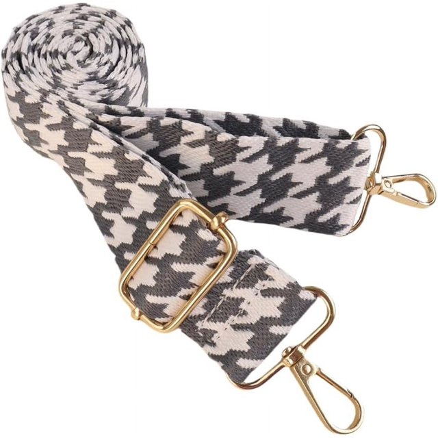 LinYooLi Bandoulière de Remplacement Réglable, Sangles de Bagage, Ceinture Bandoulière en Toile pour Sac à Main, Sangle de Sac à Main pour Femmes (Style A 119)