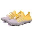 thumbnail image 2 of Hicooer Coolcsea Water Shoes Men's Women's Swim Shoes Outdoor Beach Barefoot Quick-Dry Aqua Pool Socks Swimming Yoga Surfing Exercise Yellow, 2 of 6