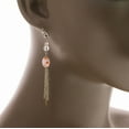 thumbnail image 5 of Mi Amore Drop-Dangle-Earrings Silver-Tone/Gold-Tone, 5 of 5