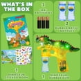 thumbnail image 2 of Juego de libros con diseño de dinosaurios mejorados de Bubble Gun Haktoys con pegatinas, 2 of 6
