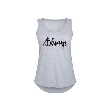 Argyle Triangle Top - Always Triangle Symbol - Ladies Plus Size Tank