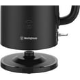 thumbnail image 3 of Westinghouse 1.7L Electric Steel Kettle Matte Black, Durable Steel Body Construction, 3 of 7