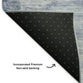 thumbnail image 3 of Addison Rugs Mayfield Washable Transitional Modern Blue Rectangle Rug, 8' x 10', 3 of 6