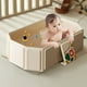 thumbnail image 3 of Bebé Plegable Bañera Con Una Base Baño en Espesor Que No Deslizamiento () Blanco, 3 of 9