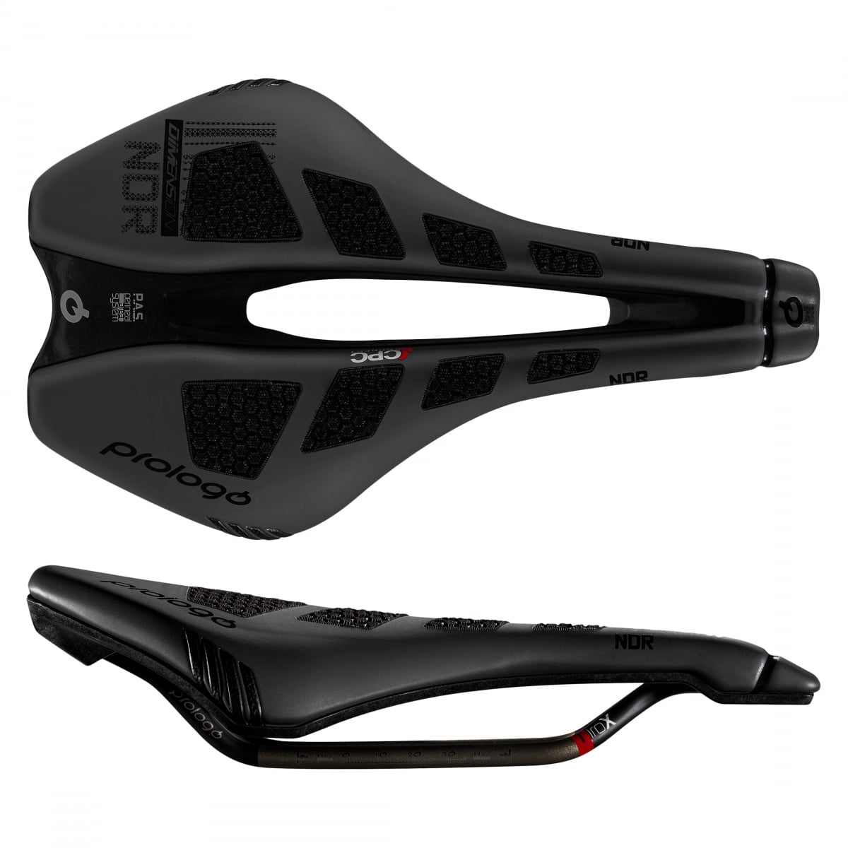 Prologo (プロロゴ) DIMENSION NDR TIROX Prologo Dimension NDR Saddle - Tirox, Anthracite/Black, 143