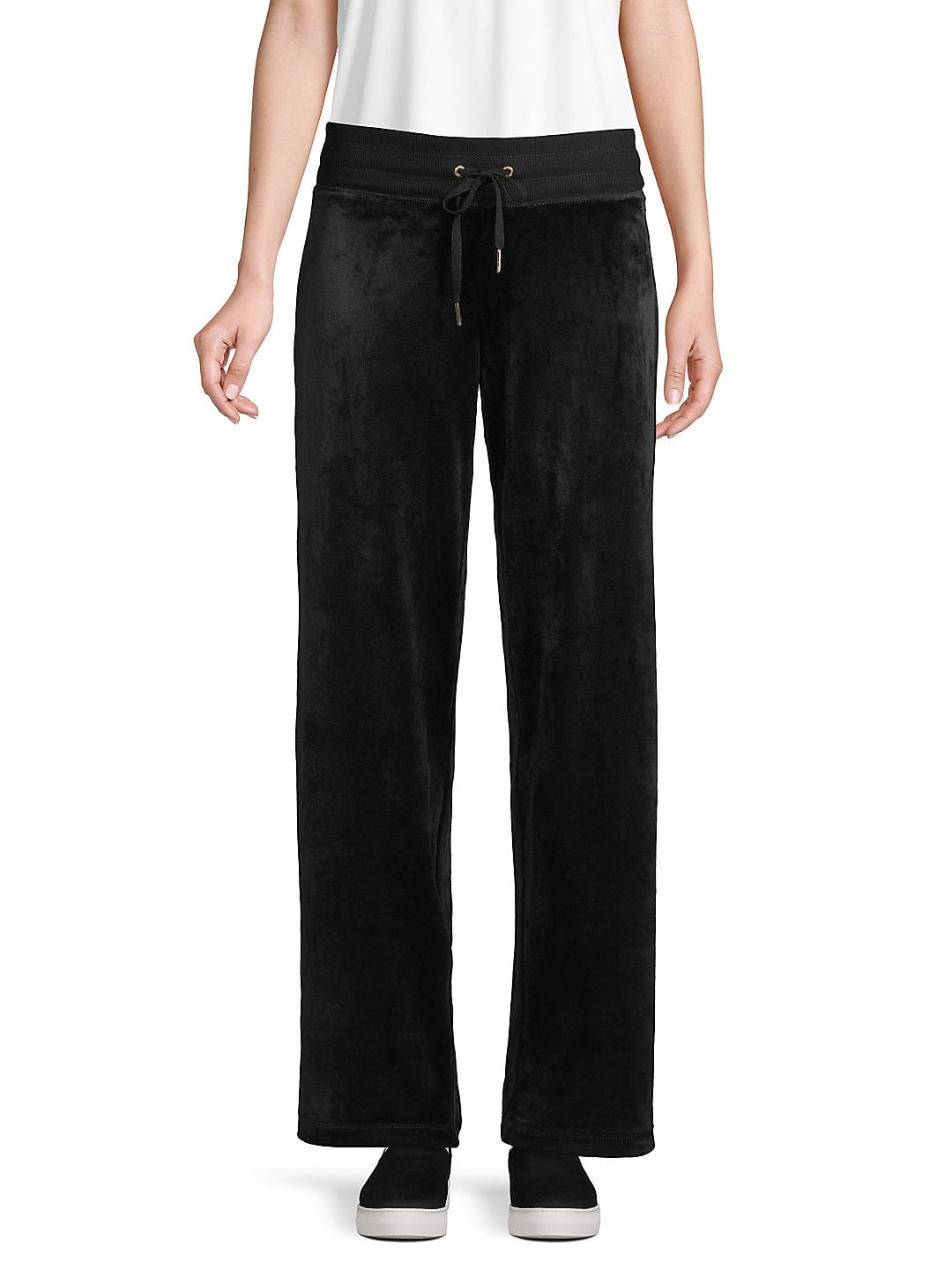 calvin klein velour jogger pants