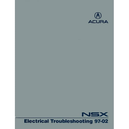 - Bishko OEM Repair Maintenance Shop Manual Bound for Acura Nsx - Electrical Troubleshooting 1997 - 2002