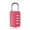 pink, variant on EASTIN Combination Lock Resettable 4 Digit Padlock Outdoor Waterproof Combo Lock for School Gym Locker Fence Gate Hasp Cabinet Toolbox Cases