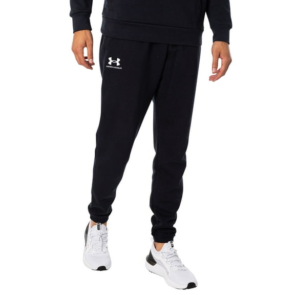 Under Armour Essential Fleece Joggers, Black
