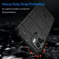 thumbnail image 3 of Durable Sturdy Phone Case for Xiaomi Redmi A1, Heavy Duty Shockproof Slim Rugged Phone Case Bumper Rugged Cover for Xiaomi Redmi A1 HD Black, 3 of 8
