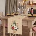 thumbnail image 2 of Table Runners 72 Inches Long Dress Scarves, Cherry Blossoms Farmhouse Kitchen/Dining Table Runner, Coffee Tablerunners, Japanese Spring Floral Leaves Vintage Beige 14x72 Inch, 2 of 9