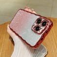 thumbnail image 6 of SaniMore for iPhone 13 Pro Max 6.7" 2021 Case with Lens All-inclusive Soft Shockproof TPU Back + Glitter Paper Plating Bumper Drop Resistant for Girls Women For iPhone 13 Pro Max, Black, 6 of 10