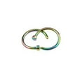 thumbnail image 5 of jiaroswwei 2Pcs Stainless Steel Nose Ring Open Hoop Earrings Unisex Body Piercing Jewelry, 5 of 7