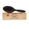 thumbnail image 2 of Since 1869 Hand Made In Germany - Nylon Boar Bristle Brush Suitable For Normal to Thick Hair - Gently Detangles, No Pulling or Split Ends - Softens and Improves Texture, Stimulates Scalp (Medium), 2 of 5