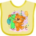 thumbnail image 3 of Inktastic 1st Birthday Teddy Bear Boys or Girls Baby Bib, 3 of 4