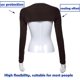 thumbnail image 2 of 4 pares de chal refrescante para mujer, funda para brazo anti-UV, protección solar, encogimiento de hombros para mujer para exteriores, 2 of 7