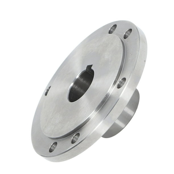 Brida de Mandril, Brida de Torno de Acero de Alto Manganeso de 125 mm Con 6 Orificios de Montaje, Compatible Con K11-125, K12-125, K72-125 Paras de Bricolaje