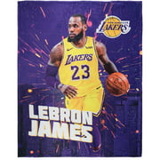 LEBRON JAMES SILK TOUCH THROW   50 X 60- LAKERS SUPERSTAR