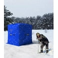 thumbnail image 6 of Portable Ice Fishing Tent - Spacious 3 to 4 Person Pop-Up Ice Shack,Thickening Warmth Retaining Design Pop-Up Portable Hub-Style Ice Fishing Shelter for Winter Fishing -  Durable and Weather Resistant, 6 of 8
