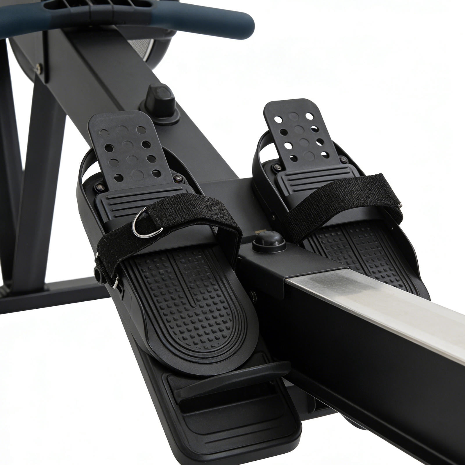 BESTYASH 2-Pack Black Replacement Foot Pedals for Indoor Rowing Machines with Enhanced Stability and Design