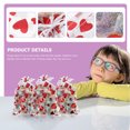 thumbnail image 3 of WHAMVOX 50Pcs Party Red Organza Drawstring Bags for Valentine's Day Jewelry Candy and Accessories, 3 of 8