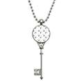 thumbnail image 1 of Pendentif Animal Empreinte de Patte de Poule Pendentif Vintage Collier Clé en Argent Bijou, 1 of 3