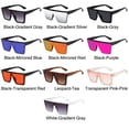 thumbnail image 2 of New Trend Large One Piece Frame UV400 Sunglasses Street Shot Driving Glasses, 2 of 5