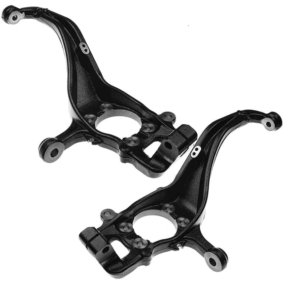 A-Premium Front Suspension Steering Knuckle Spindle Compatible with Nissan Frontier 2005-2019 Pathfinder 2005-2012 Xterra 2005-2012 Left and Right Side 2-PC