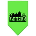 thumbnail image 6 of Pet and Dog Bandana Screen Printed, "Amsterdam Skyline", 6 of 10