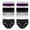 Black, variant on 10 Pack Period Underwear for Women Heavy Flow High Waisted Menstrual Panties Teens Cotton Postpartum Hipster Briefs