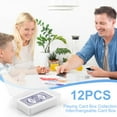 thumbnail image 4 of HLONK 12 Pcs Playing Deck Card Cases Clear Plastic Trading Card Storage Box Acrylic Card Holder Box Compatible with Collectible Trading Card Cases  Each Case for 100 Pcs Cards, 4 of 9