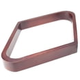 thumbnail image 2 of Supplies Mahogany Stain Triangle and Diamond Billiard Ball Racks, 2 of 5