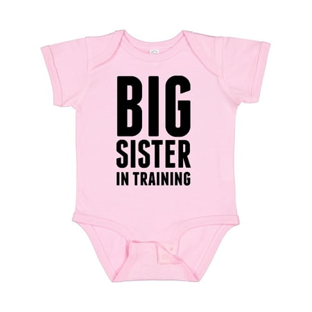 

Inktastic Older Sister in Training Gift Baby Girl Bodysuit