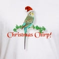 thumbnail image 3 of CafePress - Christmas Budgie Fitted T Shirt - Fitted T-Shirt, Vintage Fit Soft Cotton Tee, 3 of 4