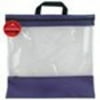Lyle 16-Inch by 16-Inch See Your Stuff Clear Storage Bags, Purple [Purple]