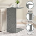 thumbnail image 4 of Convenience Concepts Northfield Admiral C End Table, Gray Faux Marble, 4 of 7