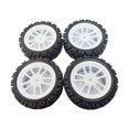 thumbnail image 1 of 1, 10 Pneus de Roue de Voiture RC Remplacent les Pièces de Rechange Pratiques à Installer et à Utiliser Style C, 1 of 8