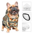 thumbnail image 3 of Balery Funny Chicken Sudadera con Capucha para Perros Pequeños – Ropa para Mascotas, Disfraz para Perros y Gatos, Ideal para Fiestas y Cosplay-Large, 3 of 7