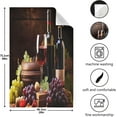 thumbnail image 3 of Dreamtimes Vintage Wines Kitchen Towels, 18 x 28 Inch Super Soft and Absorbent Dish Cloths for Washing Dishes, 6 PCS Reusable Multi-Purpose Microfiber Hand Towels for Kitchen, 3 of 7