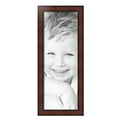 thumbnail image 2 of ArtToFrames 10" x 28" Honors Mahogany Picture Frame, 10x28 inch Brown Wood Poster Frame (WOM-5155), 2 Pack, 2 of 6