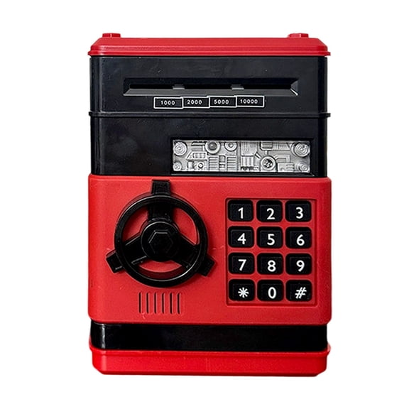 Electronic ATM Bank For Kids Real Bank With Code Lock & Password For Boys & Girls