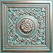 thumbnail image 3 of Majesty Antique Copper Patina (24x24" PVC Plastic) Ceiling Tile, 3 of 3