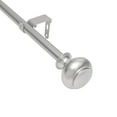 thumbnail image 3 of Umbra 28-48" Dorset 5/8" Diameter Curtain Rod with Matching Finials, Silver, 3 of 4