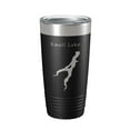 thumbnail image 1 of Knoll Lake Map Tumbler Travel Mug Insulated Laser Engraved Coffee Cup Arizona 20 oz Black, 1 of 5