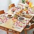 thumbnail image 2 of Colorful Strawberry Plants Fruit Leaf Summer Placemats Table Placemats Set Of 4-Linen Kitchen Washable Placemats Table Mats 11.8"x17.7" Non-Slip Heat Resistant, 2 of 6