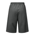 thumbnail image 5 of Mens Baggy Sweat Shorts Gym Athletic Basketball Summer Workout Lounge Beach Drawstring Shorts with Big Pockets, 5 of 7