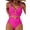 Rose, variant on SHEWIN Swimsuit for Women 2 Piece Bathing Suits High Waist Bikini Sets Texture Swimming Suits Full Coverage Beach Essentials Blue M