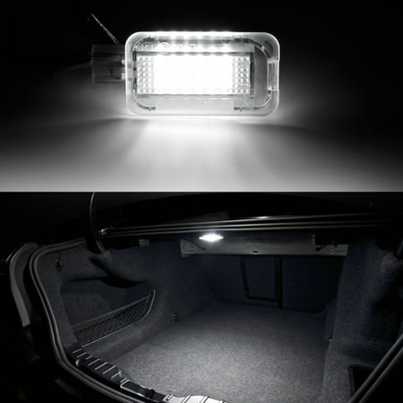 Acura Tl 2010 Center Console White Full LED Trunk Cargo Area Light Assembly For Honda Accord Civic Insight Fit Acura ILX RSX TL TLX TSX ()